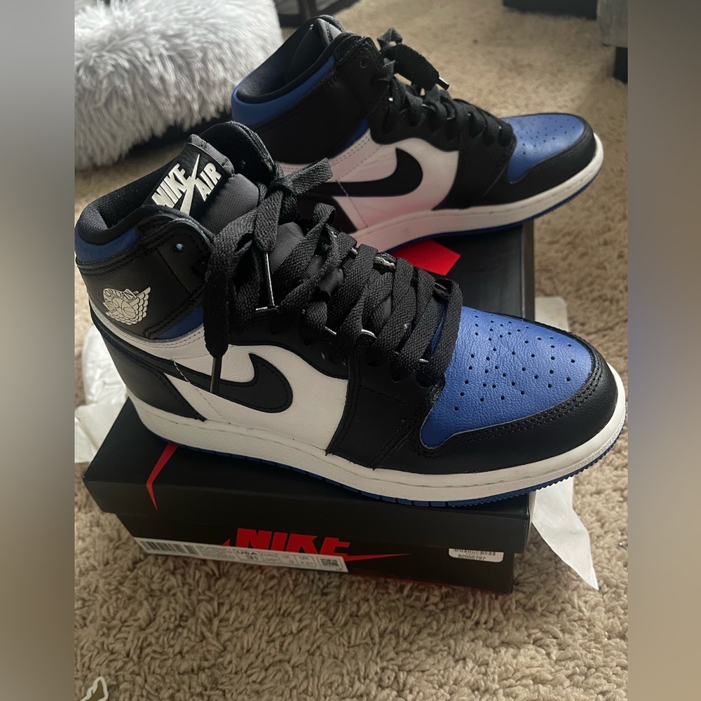 Jordan 1 Retro Royal Toe GS